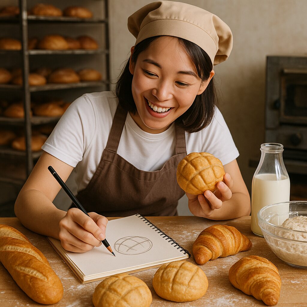 アイデアパンを作っている人
