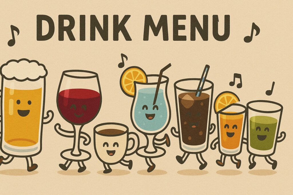 ドリンクメニュー